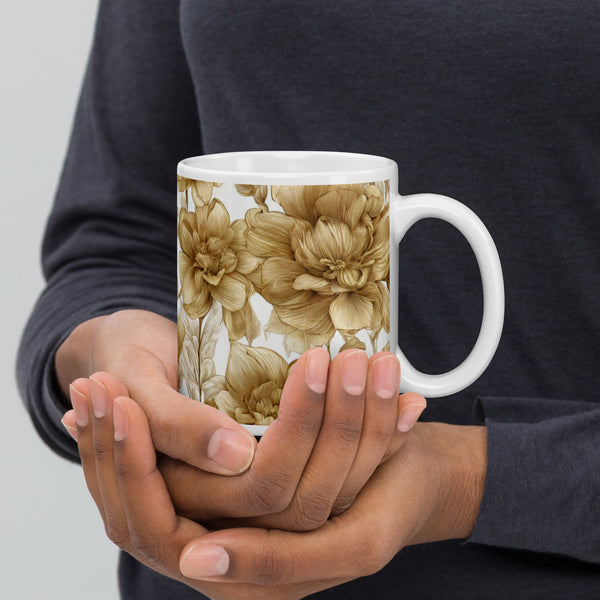 OPV The Golden Hour of Coffee - White glossy mug