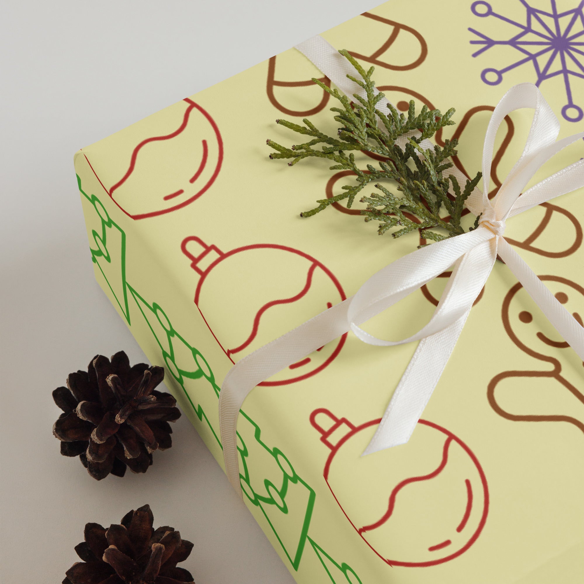 OPV Christmas Designs - Wrapping paper sheets