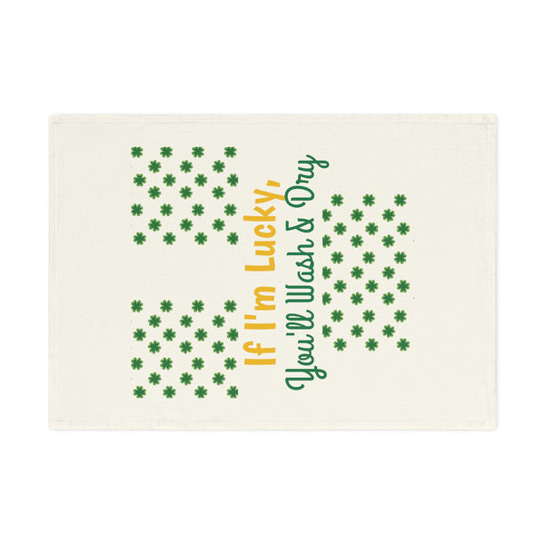 OPV Lucky Cleaned Up Feelings! -  Cotton Tea Towel