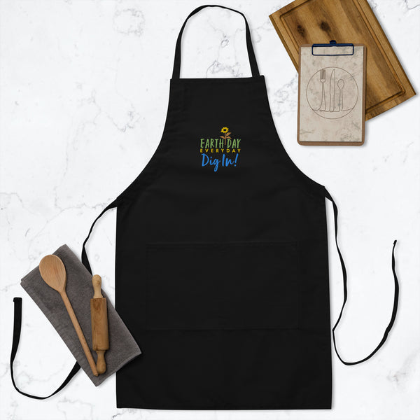 OPV - Earth Day - Dig In! Embroidered Apron