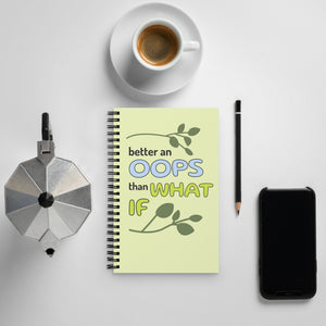OPV - OOPS, Stay Motivated - Spiral notebook