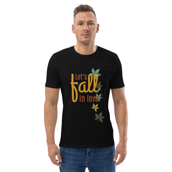 OPV - Let's Fall in Love - Unisex organic cotton t-shirt